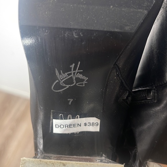John Fluevog Doreen Boots Size 7 - Picture 11 of 12